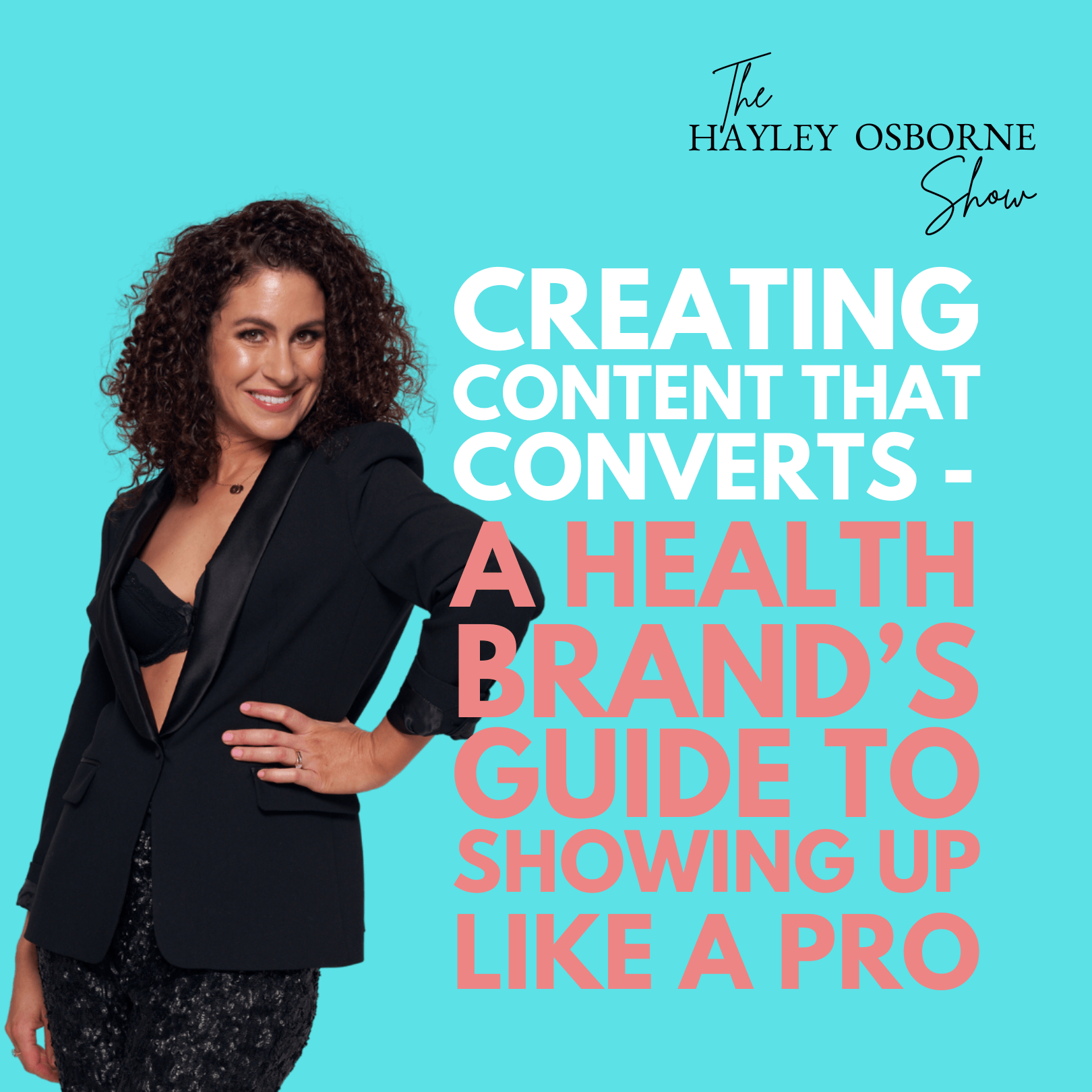 EPISODE DESCRIPTION You're posting consistently... but not getting the bookings, DMs, or brand growth you want. Sound familiar? I’m sure it does and at the same time it’s a lot of effort for litter reward. In this episode of my podcast, The Hayley Osborne Show, I’m diving into what it really means to create content that converts, especially for health brands. It’s so fine if you’re great at selling how you can help people when they are in front of you, but you have to get their attention first and this is the first step. Here’s what I think are the most important things you need to learn right now, and they are: • Why random content leads to random results • How to build a content plan with purpose • The 3-part framework to attract dream clients and fill your books If you’re ready to show up like a pro and stop spinning your wheels, this one’s for you. ✨ BONUS: Register now for the Fully Booked Health Brand Workshop (October 14–16) and we’ll map your content strategy out together here: https://shm.hayleyosborne.com/fully-booked My FREE 3-session online live workshop has been created to position your health brand as the trusted choice and start attracting more dream clients. It’s not just *another* free thing. Its outcome driven and over the 3 sessions you will: • Day 1: Walk away with a marketing foundation tailored for health brands that builds instant trust and sets you apart from the clinic down the road • Day 2: Leave with a digital presence that makes your health brand look professional, trustworthy, and impossible to ignore. • Day 3: Finish with a streamlined content plan designed for health brands, one that attracts the right clients, fills your schedule, and grows your reputation as the trusted choice in your field. I look forward to seeing you there! SUMMARY 0:00:00 - Introduction to Episode 175, welcome and overview of content creation for health brands 0:01:30 - Announcement of free "Fully Booked Health Brand Workshop" 0:03:00 - Definition of converting content 0:04:30 - Explanation of content as "breadcrumbs" leading clients to choose you 0:05:30 - Why health brands struggle with content creation 0:06:30 - The problem with random content vs. strategic content 0:07:00 - Three key aspects of content: strategic, aligned, consistent 0:08:00 - Types of content: inspiring, educating, entertaining 0:09:00 - Examples of high-converting content 0:10:00 - Call to action for the free workshop 0:11:00 - Workshop details and final encouragement to participate 0:12:00 - Closing remarks and podcast episode conclusion Hayley Osborne Hello and welcome back to another episode of my podcast, the Hayley Osborne show. I'm really glad that you are here listening to me today. This is episode 175 and I want to talk about how to create content that converts and a specifically health brands guide to showing up like a pro that you are. If you're in the business of helping people become healthier, better versions of themselves in some way, shape or form, then I'm your girl. This episode is for you. Welcome if you are new here. Tuning in, I know that there's a few new people around the place listening to me, which is awesome. Welcome. You'll know that I'm pretty black and white in my approach, and I want to see you win. That is the name of the game. So this podcast will teach you and help you understand what you need to be doing, and also the how, because I think that that creates change and so the how that you'll be doing, which is awesome, and I want you to shop like a pro. And I also want to let you in on not a secret, absolutely not a secret, but I have a free workshop coming up soon. So soon it is in two weeks. So not next week, but the week after. So this episode is airing. It's Tuesday, the 30th of September. I can't believe we are in late September as this episode comes out. And I want you to book your practice. Okay, so this free workshop that I will be running, it's three days, so it's 45 minutes a day of your time. That's it. It is the fully booked health brand workshop, and it's live with me so that I can teach you how to build the marketing foundations that fill your appointment book. Okay? It is online and it is a live event. I will be living with you. So come meet me, introduce yourself, and I want you to help. I want to help you to be able to position your health brand as the Trusted Choice and start attracting more of your dream clients. Okay, so I think that if you're ready to learn how to build your health brands foundations so that your marketing is simple and structured and actually works with your busy schedule, because I know that you're busy and I know that you give your all, then this is going to help you to be able to do that. So today, though, I want to talk to you about creating content that converts because I want you to show up like the Pro that you are. You've worked hard to get where you are in your practice. So whether you are a Cairo, a physio, an OT you're in allied health, you're a professional, you're a beautician, you're in the business of helping people to show up healthier and better, then this is for you, and I want you to create content that converts because it's important. And as a health business, you need to do things differently, okay? And you must show up differently. Okay, so this is this episode, I think, is for every health business owner who has been posting content, showing up online, doing all the things, but still not seeing the results that you want. So like I said, this one's for you. If you run a wellness clinic, you've got the knowledge, you've got the skills, but now it's time to make your content work. Content is, I think, the biggest blockage for health brands, because you are giving your energy, you're exerting it every single day with your clients, and then when it comes to you and you working on your business, that's the sticking point. That's hard. And what's the point of posting if you're not building your brand? Okay, if you're not attracting your dream clients, and you're not moving your business forward, anyway, let's dive in. So there's three parts to this website, this website, there's three parts to this podcast, and I want to clear something up first. So what is converting content? Okay? And content that converts doesn't just mean content that sells, okay? So content that converts can mean getting people to direct message you. It can mean you are building your brand's trust. It can mean you're increasing your bookings. It can mean you are growing your list in your database of clients, okay, it can mean it positions you or helps you position yourself as the go to think of your content like breadcrumbs. Okay? You are sprinkling breadcrumbs or fairy dust, whatever you want to call it everywhere, okay? And every post, every story, every blog, leads somebody closer to choosing you as the. Person to help them, okay? Because people buy from people, okay? And if your content isn't doing that, then we need to tweak the strategy. And that's cool, that's easy, okay? The second part is, why do health brands struggle with content? You're not lazy 100% No, you're not behind. You're not bad at marketing, even if you've just been told to post consistently, without knowing what to say. Okay, you've been told to share your value, but without really understanding how to structure doing that. And you've been told to show up more, because that's what everyone needs to do, right? But what does that even mean? Okay, so here's the truth, random content leads to random results. That's all I'm going to say. Okay, but strategic content, that's where the magic happens. So let's break it down, strategic, aligned, consistent, okay, so strategic, everything needs to have a purpose. Is it? What's the objective? Is it to attract new people? Is it to nurture your audience? Is it to convert them into clients? Okay, so your uh, content should be around a few things. One is, are you inspiring? Okay? Is it through transformations you have created for clients? Are you educating people on knowing how or what their meal plans should look like, eating healthier, exercise plans, and how to care for their eyes? Is it that? Or are you entertaining? Are you this? Just there for the laughs, and I've been for everyone that I have who has joined the workshop coming up. I can see all of you that are attending. I do a little stalk myself, and I've tried to follow everyone on Instagram. So hello, welcome. I'm watching because it'll be really heart centered. And I love that. And you know, are you entertained? So recently, I followed a new eye company that, you know, tests people's eyes, optometrists, they've got glasses and all sorts of things. And they had a post of, I think the owner, if that's you, just, you know, send me a message on Instagram, smelling wearing glasses, but smelling a bunch of flowers, because it's spring, and that was cool, and that's a bit of entertainment, right? But if you got your glasses on, like, it all kind of makes sense, it blocks the pollen, like, and all the things, okay? So if your content isn't doing one of those things, it is just noise. Okay? The second one, you know, is aligned. So what you say has to align with how the people with the people that you want your dream clients, through your doors, through your practice, has to align with what they're thinking and feeling okay. And I think that's why understanding your transformation message is key. And if you listen to last week's episode, that's what I talk about, and I break it down a little bit more. So go back and have a listen to that. Talk to their pain points and their desires in your brand voice, alright, so it has to be aligned. So if you haven't done that work, go back and do it. Go back and have a listen. But talk to their pain points and their desires and the consistent part. So consistency isn't just in how often that you post, but in the feeling that your content creates that consistent feeling of what your content is building and how it makes people feel. Are you showing up clearly? Okay, not just like, is your camera clean, but is your message click Clear, okay. And are you showing up with confidence? Okay? Are you showing up with energy? All right? Do you people need to be able to feel your brand before they buy from it? Okay, so what does content that convert look like? It looks like a reel that gets comments, okay, that's exactly what I needed to hear today. Hayley, all right, it looks like a post that triggers messages to your inbox. DMS, can I book him with you? Content that converts looks like a story that makes someone click and follow because they feel like you get them. That's not by accident, okay? That's intentional. And high converting content. Cool. And I hope you like those examples, so that next time that you sit down to write a post, to create a video, ask yourself, What's the purpose of this? Okay, what is my objective? What do I hope to achieve? Who's it for? And what do I want them to do next with what I've given them? That's really important. And if you want to go deeper into this and actually build out a content plan that sells without being salesy, join me inside my free, fully booked health brand workshop happening October 14, 15 and 16, and we'll map it out together. Okay, the links in the show notes for you to register. It's all over my website, Hayley osborne.com and you can also click through from my Instagram or my Facebook or my LinkedIn. I appear everywhere, and I love it. I would love to see your face. It is going to be very interactive. I'm hoping that you'll kind of make friends there as well, and I hope to see you there. We're not doing a Facebook group for this workshop. I'm not doing that. I just want you to show up. Okay? You will need to have Canva, and you will need to have a ChatGPT, because I am going to give you some things along the way, and I want you to do the work. So, you know, I think you're not bad at marketing. You've just never been taught how to do it in a way that makes sense for your health business. Okay? Because it takes practice and it takes a strategy, but that changes now, okay, so share this episode with someone that needs to hear it as well, because creating content that converts is important, and it's really important in your marketing mix, and it's really important for you to grow a thriving practice. I hope that you've enjoyed this episode, and I look forward to seeing you next week for another episode of The Hayley.