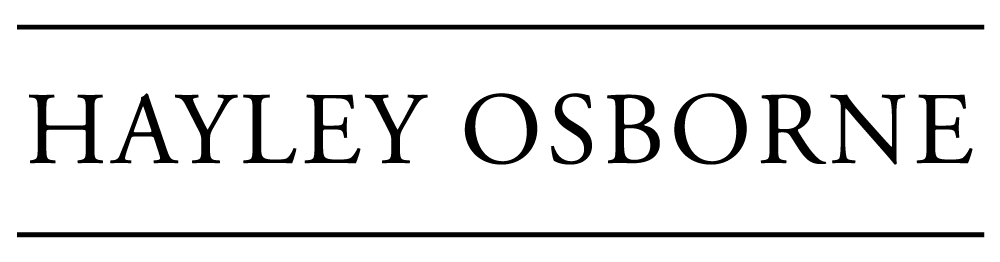 Hayley Osborne Logo Blk